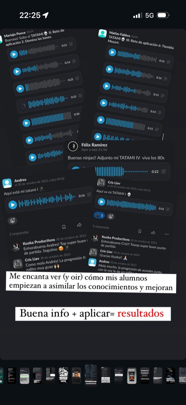Muro de audios